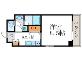 ViViセムブラード【4階】の間取り