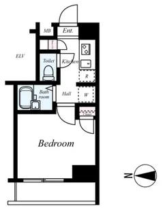 PLEASTYLE川崎【3階】の間取り