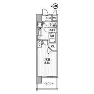 LaDouceur志賀本通II【12階】の間取り