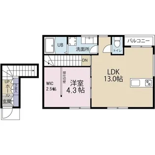 アトーレ浦和岸町【2階】の間取り