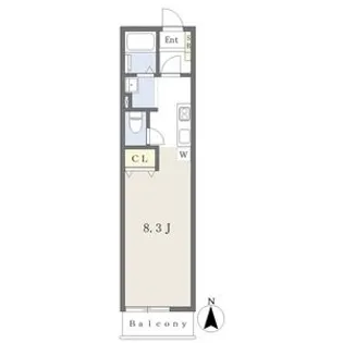 カーサアリエッタ【2階】の間取り