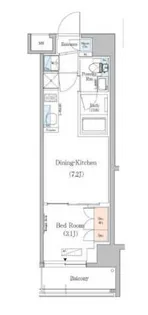 アーバネックス蔵前【6階】の間取り