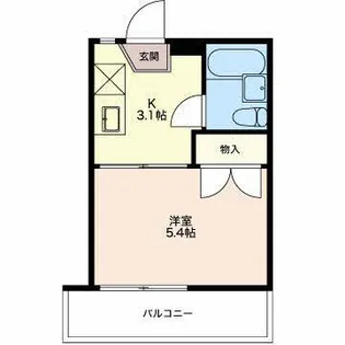 パーク荒子【2階】の間取り