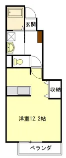 ネネムの森 A棟・B棟【1階】の間取り