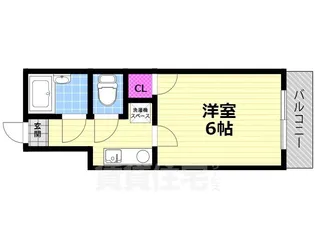 八幡ハイツ【2階】の間取り