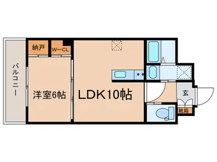 LUMIERE OJI【2階】の間取り