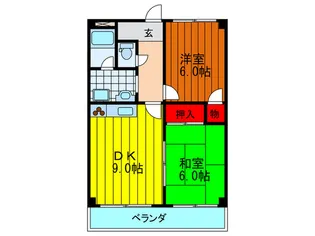 プレミールコート末広町【3階】の間取り