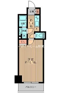 レガーロ御茶ノ水II【4階】の間取り