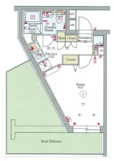 スカイコートパレス小竹向原【4階】の間取り