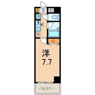 フィオーレ学芸大学【1階】の間取り