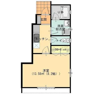 コンフォートヴィラ和泉【1階】の間取り