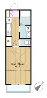 マ・ピエス町田【2階】の間取り
