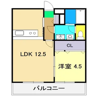 グランパレスパゴダ【6階】の間取り
