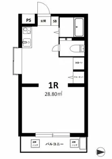 パレ・ドール西国分寺【1階】の間取り