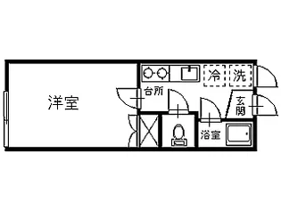 メゾン山内【2階】の間取り