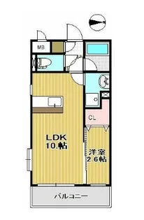 サンシャイン太子堂【2階】の間取り