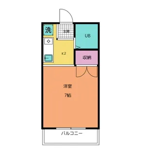 NEW PORT勝川 A棟【1階】の間取り