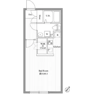 ZESTY大塚【2階】の間取り