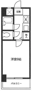 パルティール田代【2階】の間取り