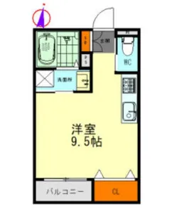Kamprad(カンプラード)【3階】の間取り