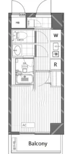 ガラ・シティ高井戸【2階】の間取り
