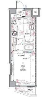 クレヴィスタ練馬桜台II【2階】の間取り