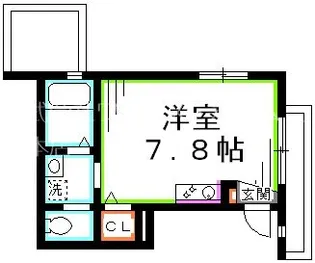 チェコリーヌ【2階】の間取り