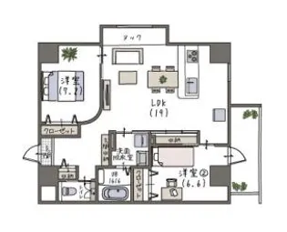 Via蔵用【2階】の間取り