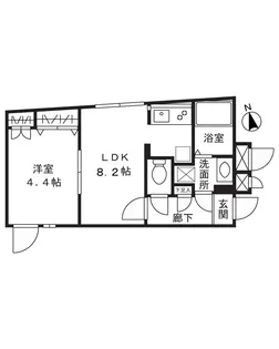 Branche大泉学園【4階】の間取り