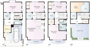 オリンピア三田 A棟【1階】の間取り