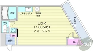 NYパレス【3階】の間取り