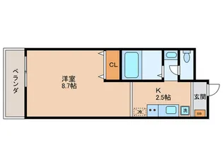 Nasic宝塚Hills【2階】の間取り