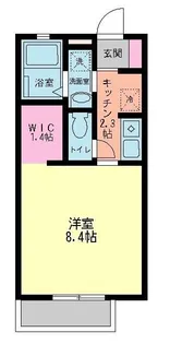 La saison『くず葉の森』G【2階】の間取り