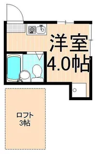 プレシャス北千住II【2階】の間取り