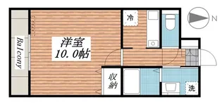 MRR宇都宮【9階】の間取り