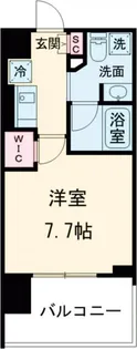 ザ・パークハビオ上北沢【4階】の間取り
