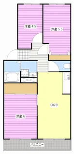 Kフラット11【2階】の間取り