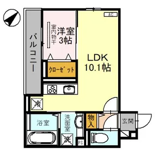 グランチェスタ【2階】の間取り