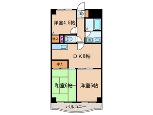 ヴェーラエレガンテ【4階】の間取り