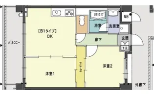 ルシェリオ【2階】の間取り