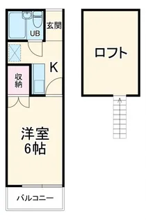 ヴィラヴィアン鷺沼【2階】の間取り