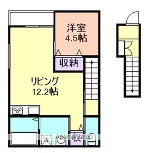 Solis北新【2階】の間取り