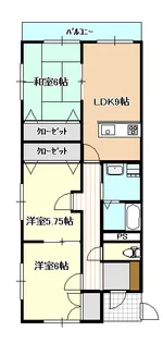 ローズマリー【1階】の間取り