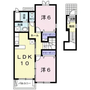 Mcasa【2階】の間取り
