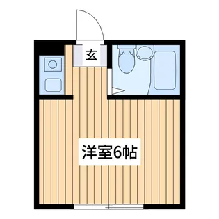 パールハイム調布A号館【1階】の間取り