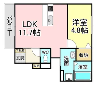 Sky SOARER 2【2階】の間取り
