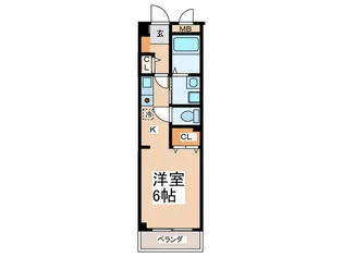 アンジェロ・パラッツォ【1階】の間取り