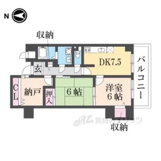 カサグランデ【4階】の間取り
