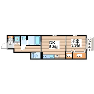 Casa LuceII【1階】の間取り