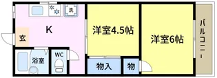 松島ロードレジデンス【2階】の間取り